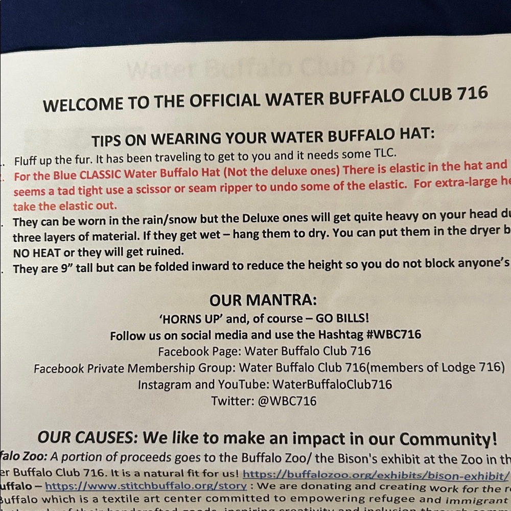 Water Buffalo Club Hat 🦬 - Picture 15 of 16